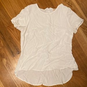 White high / low Michael Kors shirt.